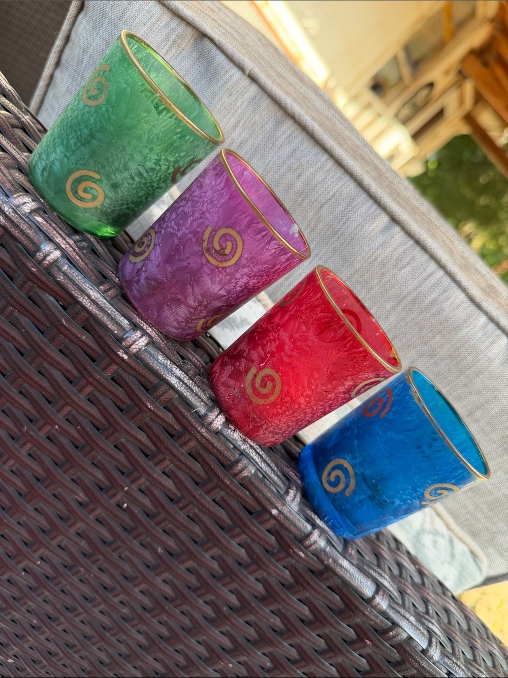 Set of 4 Votive Candle Holders